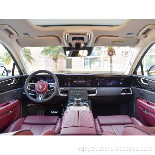 Hongqi Ehs9 New Energy Vehicles Electric Car E-HS9 Car 0km Secondhand Left Steering EV Car In Stock 2022 Hongqi Ehs9 Chinese